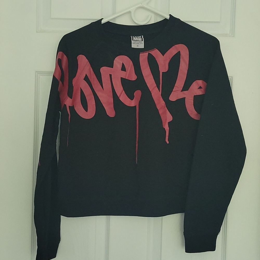Love Me women sweat shirt M Sparingly used